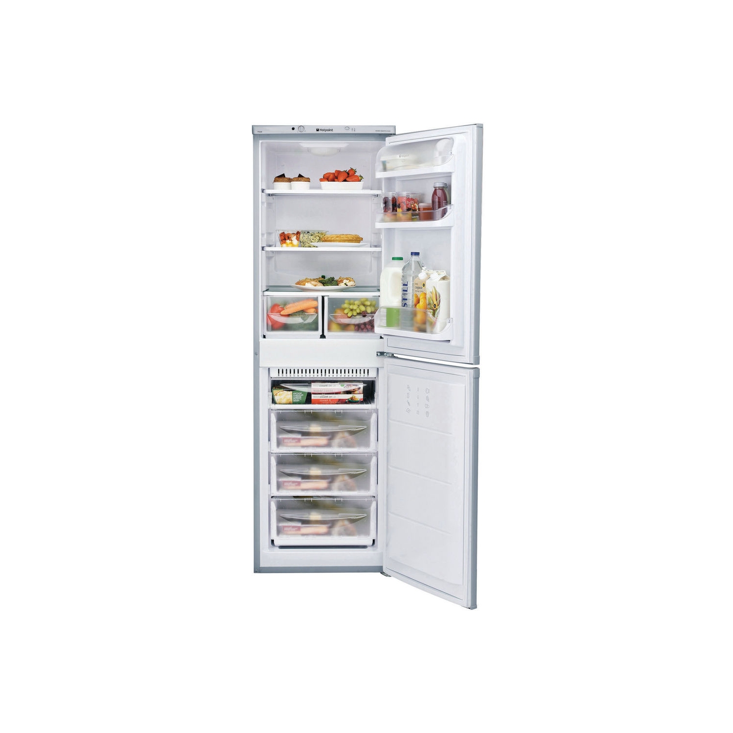 Hotpoint Silver Fridge Freezer Q D A