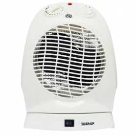 Igenix IG9021 2kW Upright Fan Heater White