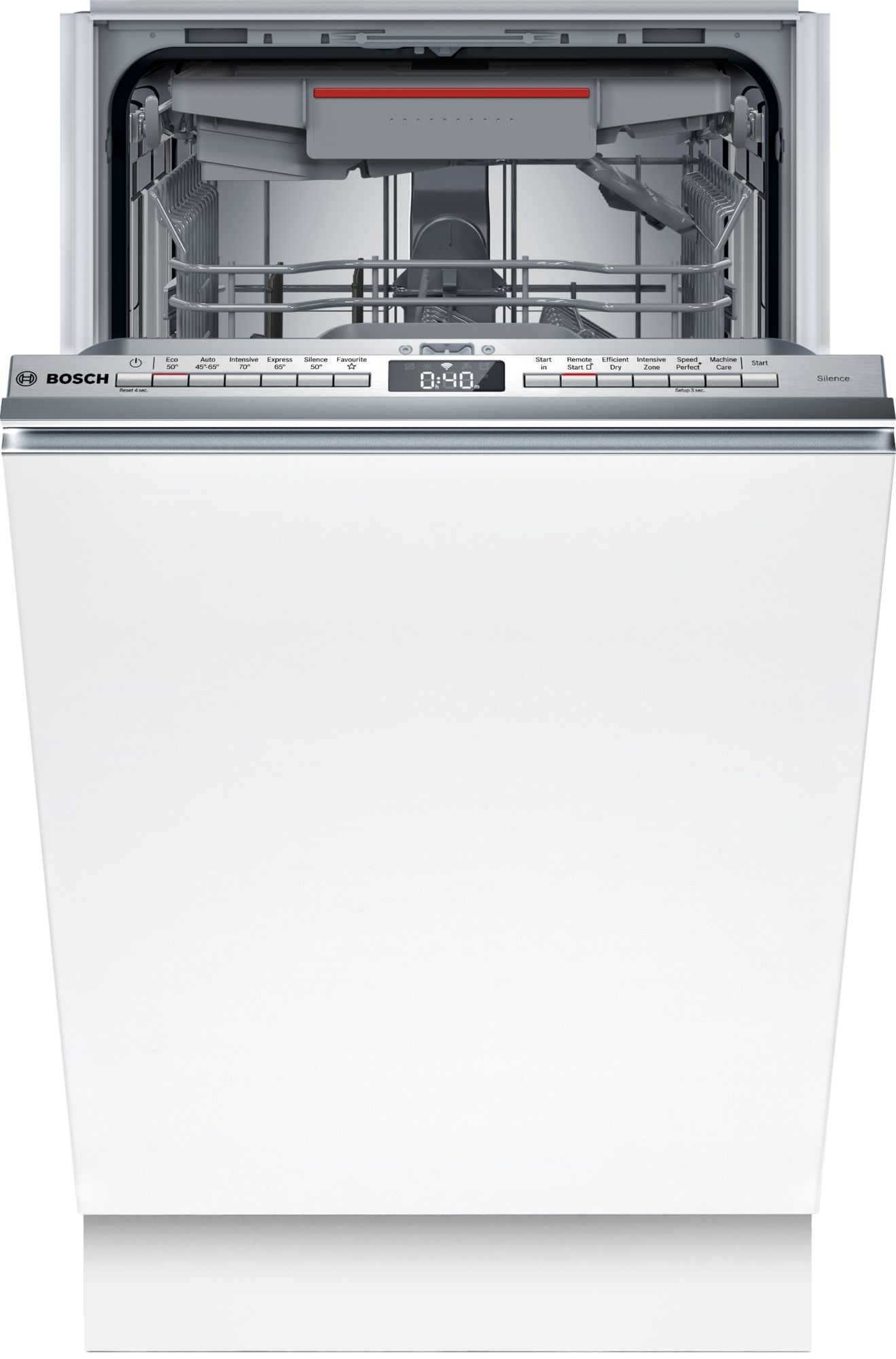 Bosch Series 4 SPV4EMX25G Wifi Connected Fully Integrated Slimline Dishwasher thumbnail image