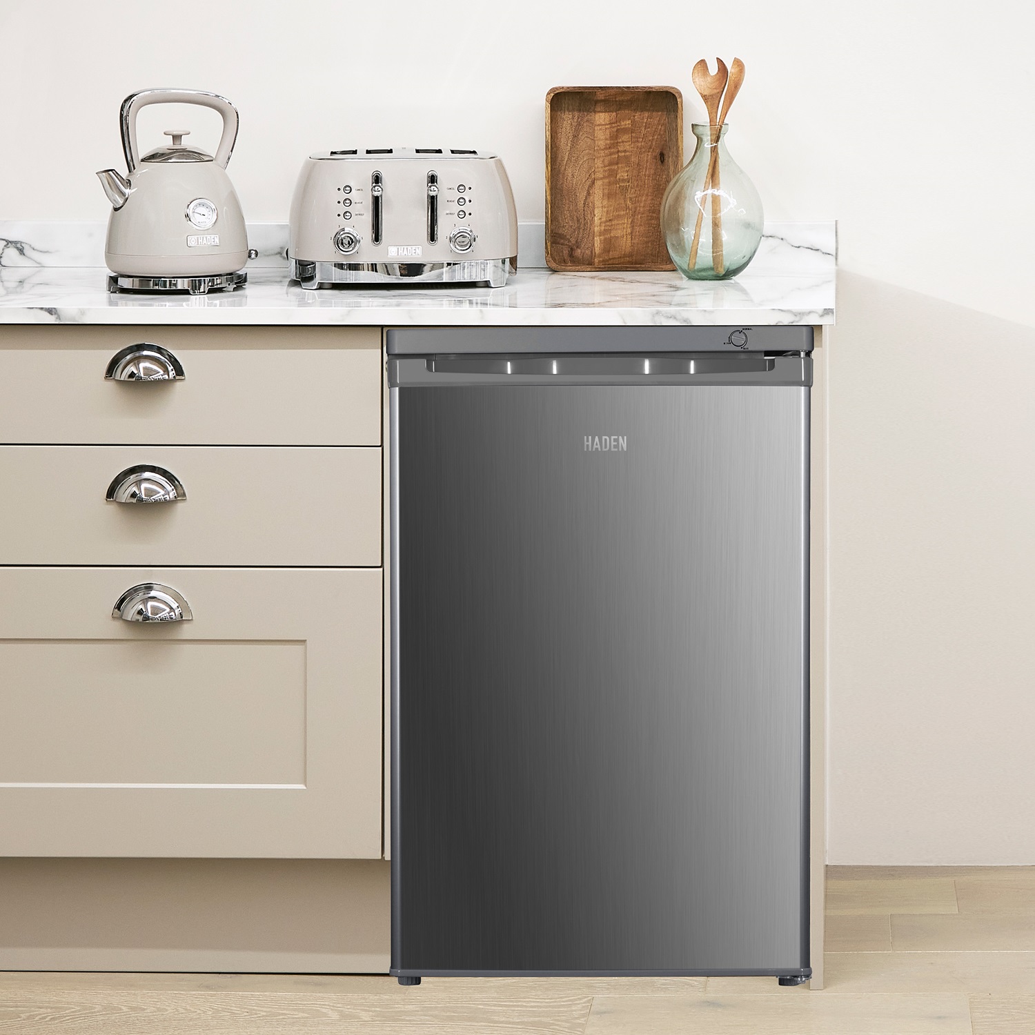 Haden HZ184IX 55cm Under Counter Freezer In Inox thumbnail image