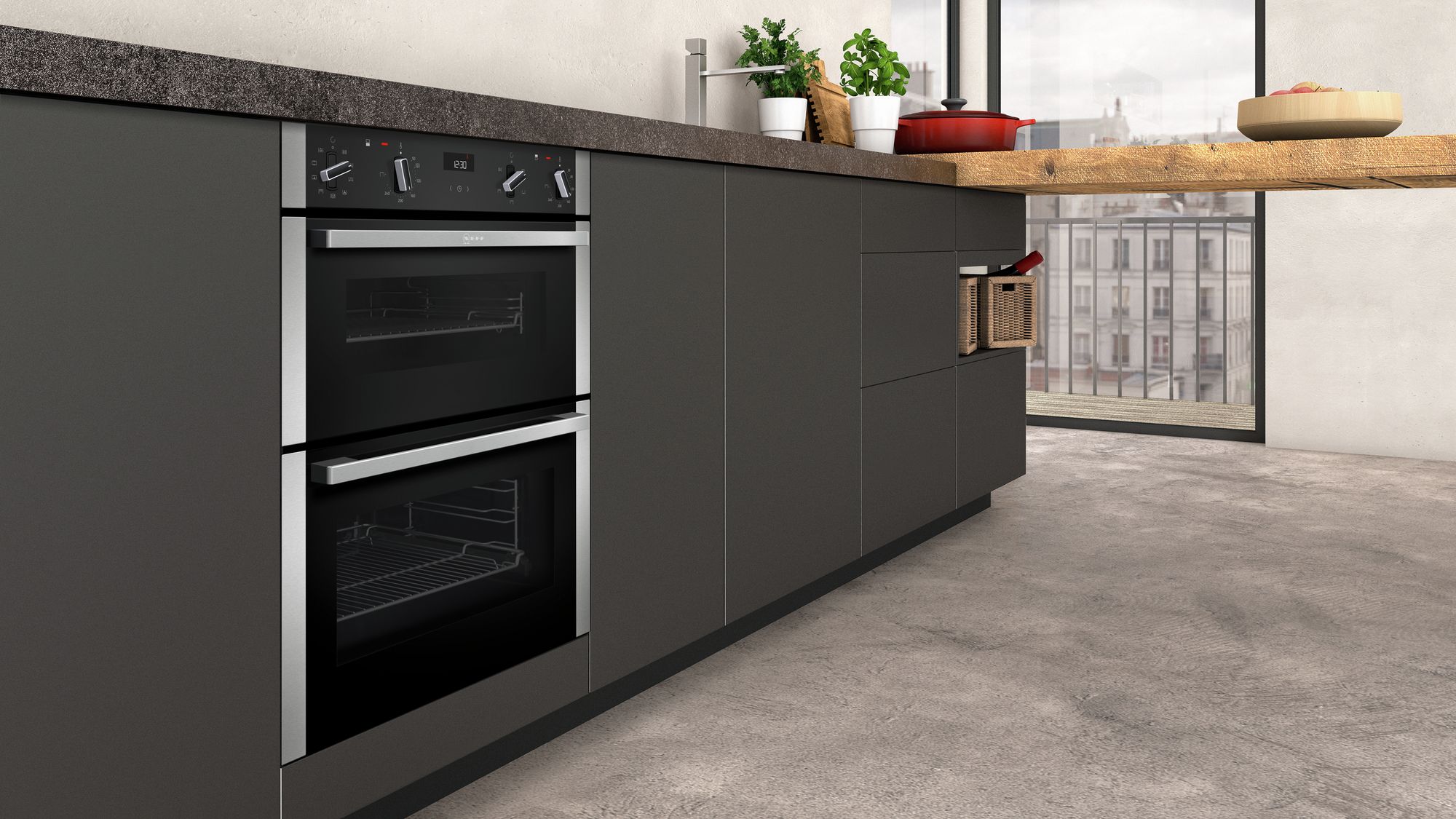 NEFF  J1ACE2HN0B Built Under Electric Double Oven thumbnail image