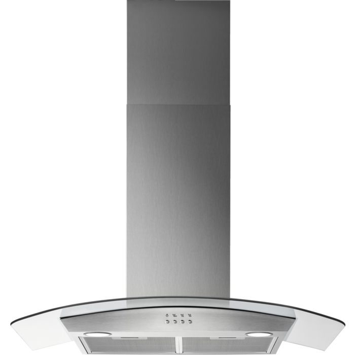 Zanussi ZFLX29A 90cm Stainless Steel / Glass Chimney Hood thumbnail image
