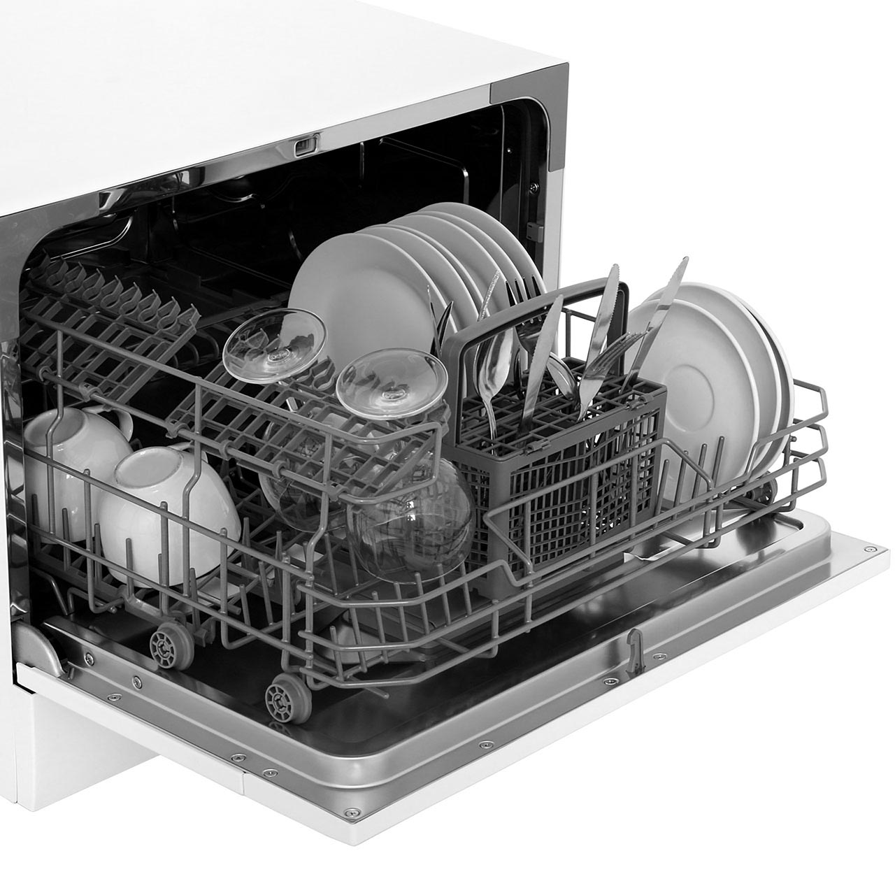 Zanussi Table Top Dishwasher In Silver thumbnail image