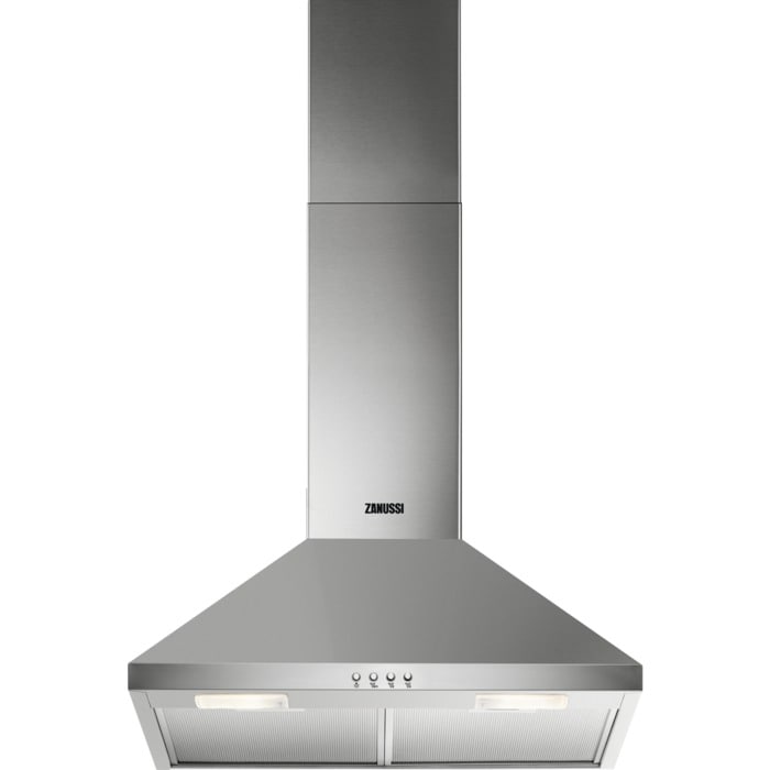 Zanussi ZFCT16X 60cm Chimney Cooker Hood Stainless Steel thumbnail image
