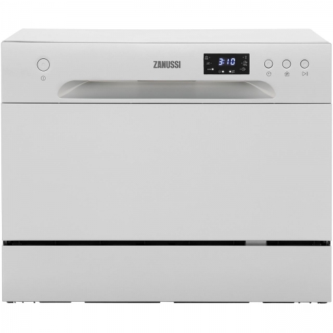 Zanussi Table Top Dishwasher In Silver - Main Image